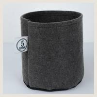 Ver: Maceta geotextil gris de 5 litros