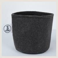 Ver: Maceta geotextil gris de 3 litros en tela de 300 gramos