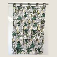 Ver: Jardín vertical sublimado con estampa de monstera en blanco y negro